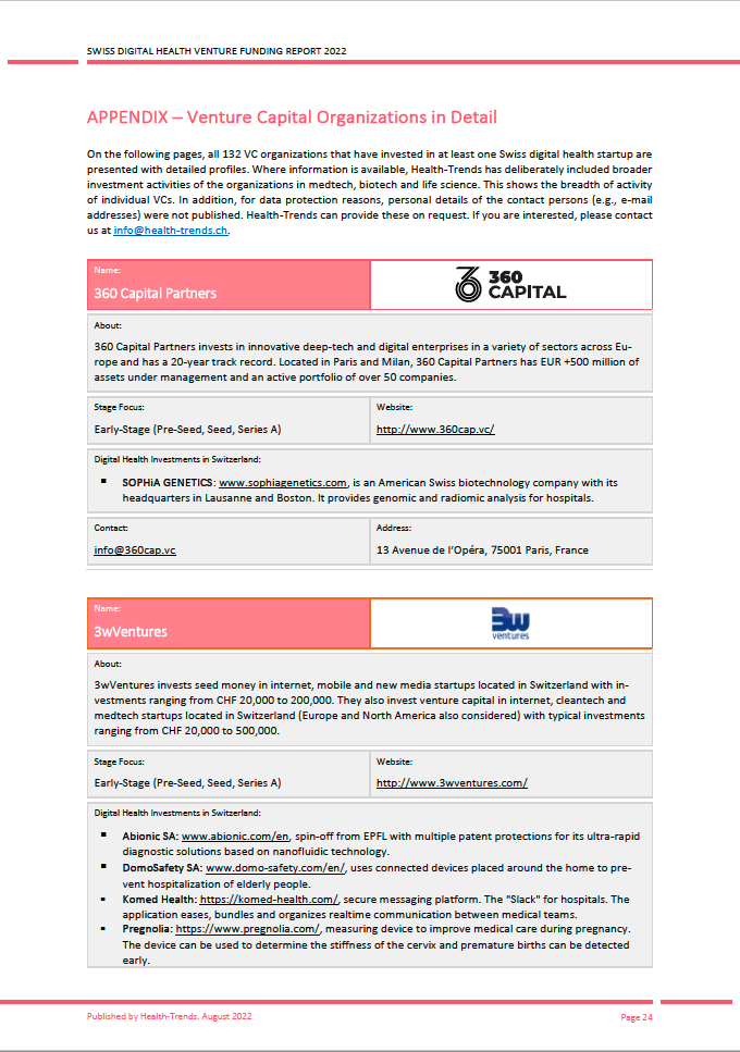 Digital Health Investor Report 2022 HealthTrends